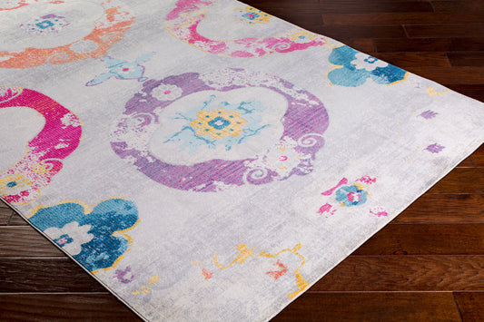 Alfombra tejida a máquina Aura Silk ASK-2319 de 8' x 10'