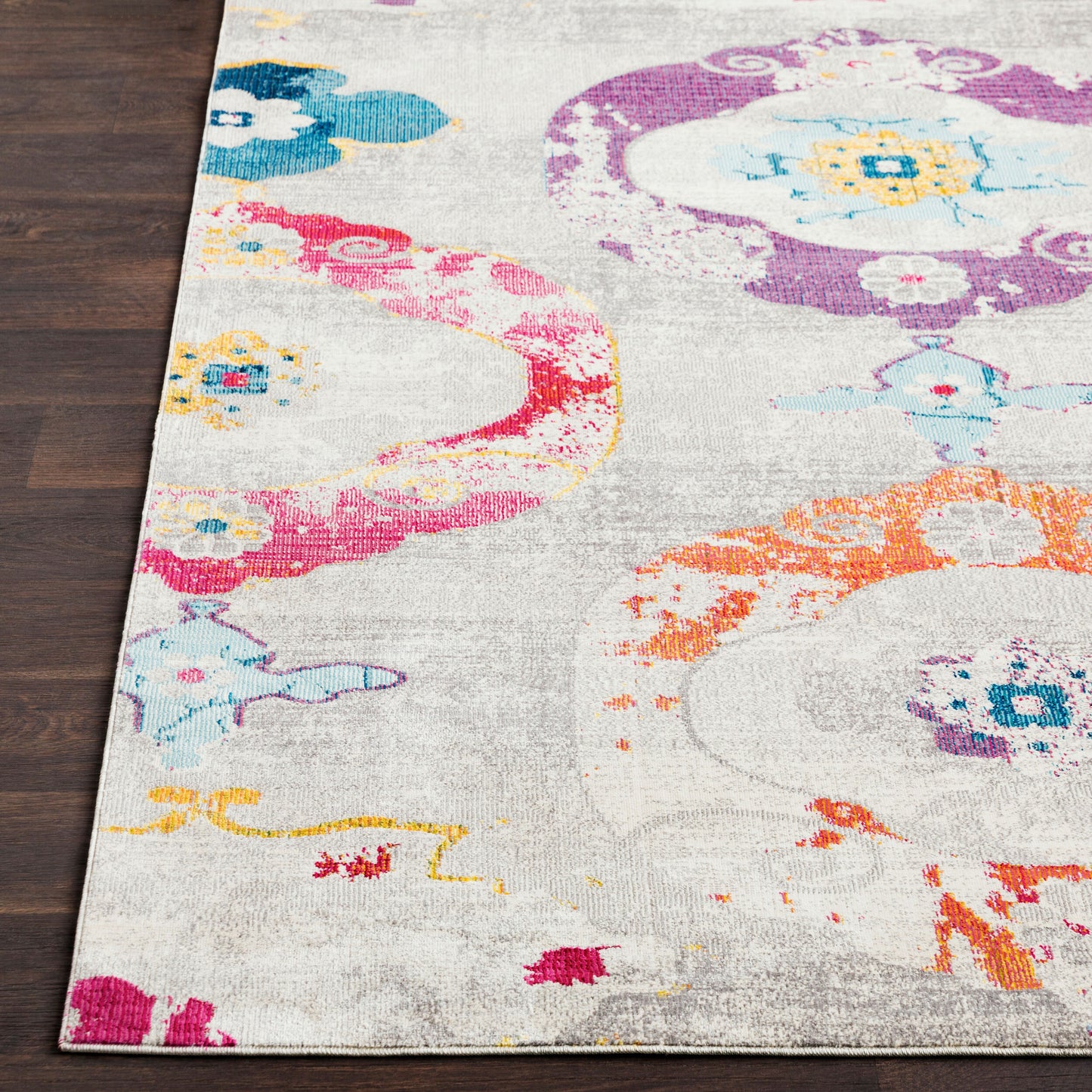 Alfombra tejida a máquina Aura Silk ASK-2319 de 8' x 10'