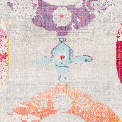 Alfombra tejida a máquina Aura Silk ASK-2319 de 8' x 10'