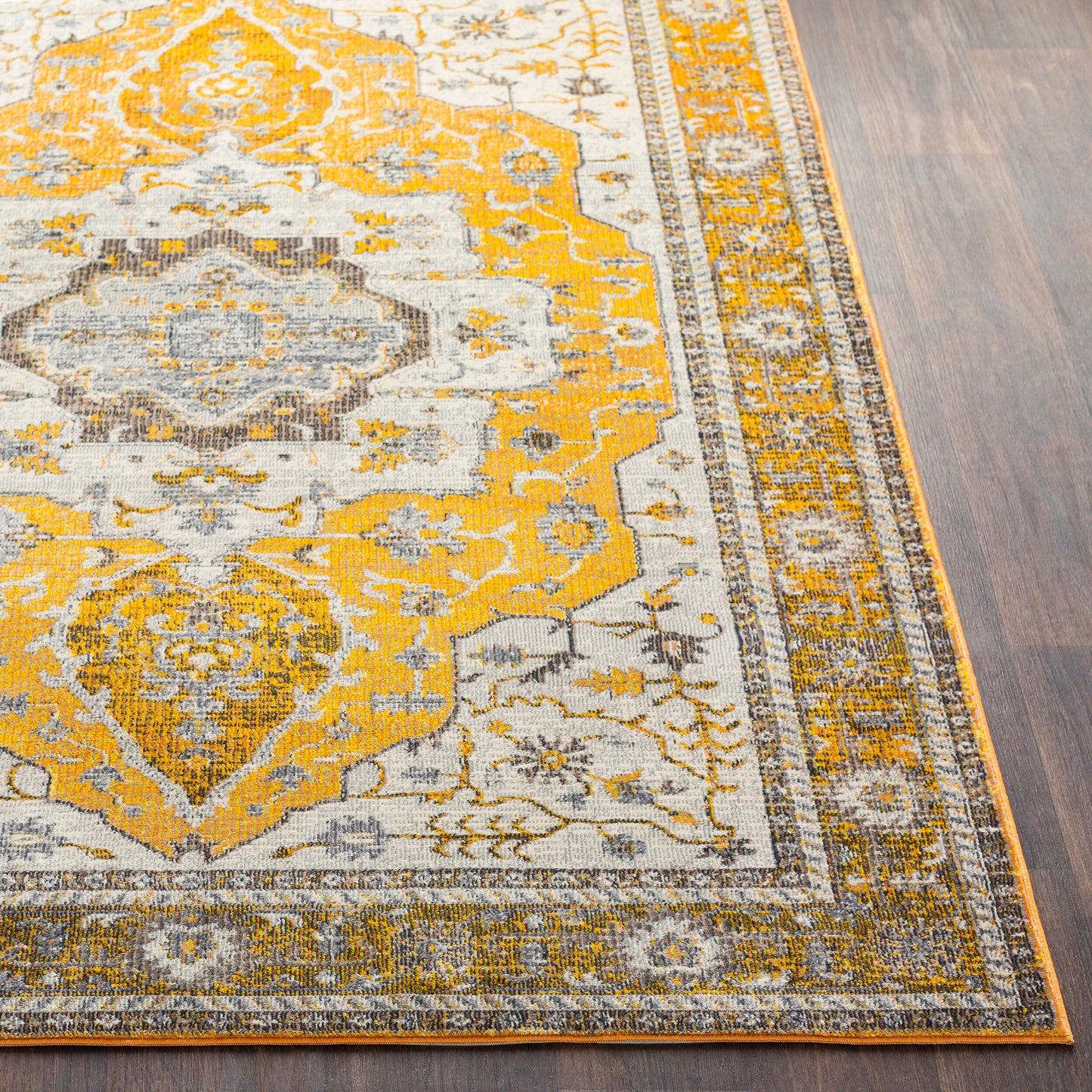 Aura Silk ASK-2322 7ft Runner Machine Woven Runner Rug