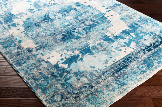 Alfombra tejida a máquina Aura Silk ASK-2328 de 1,52 m x 2,13 m