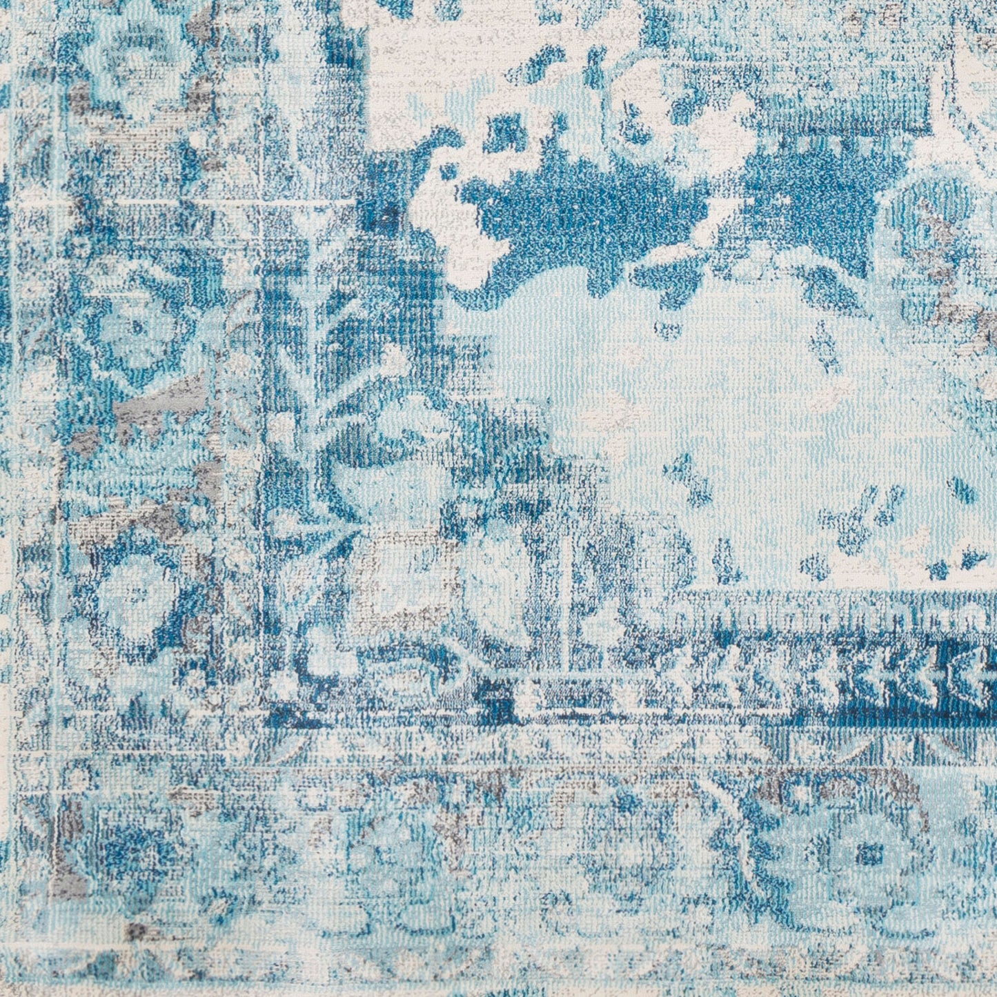 Alfombra decorativa tejida a máquina Aura Silk ASK-2328 de 2' x 3'