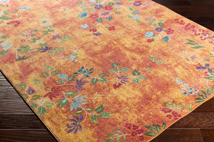 Aura Silk ASK-2333 5' x 7' Machine Woven Area Rug