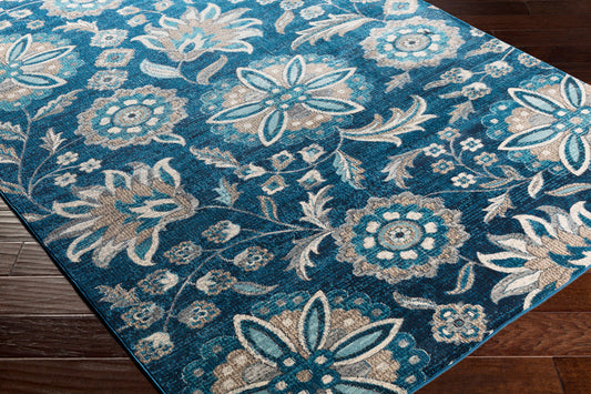 Alfombra tejida a máquina Aura Silk ASK-2335 de 1,52 m x 2,13 m