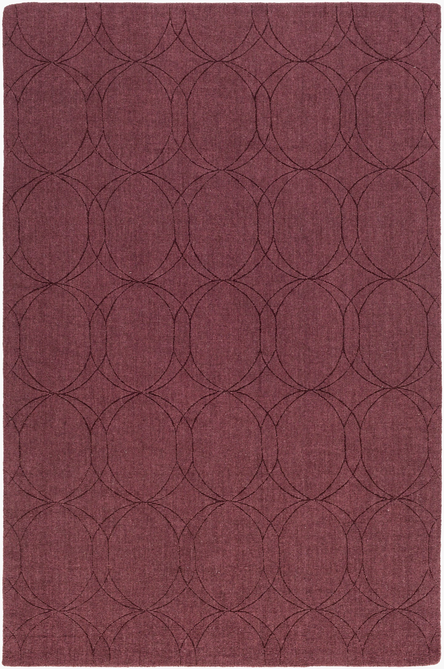 Alfombra de lana hecha a mano Ashlee ASL-1004 de 1,52 m x 2,13 m