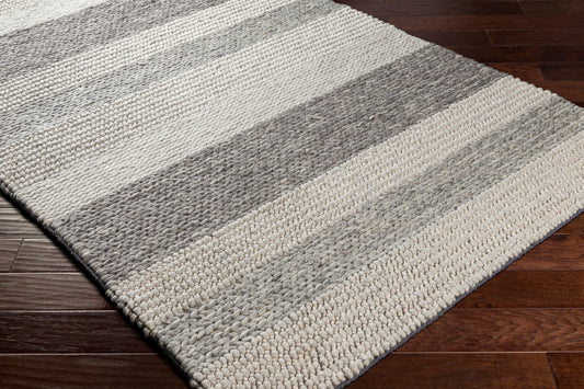 Alfombra de lana hecha a mano Asos ASS-2300 de 2,44 m x 3,05 m