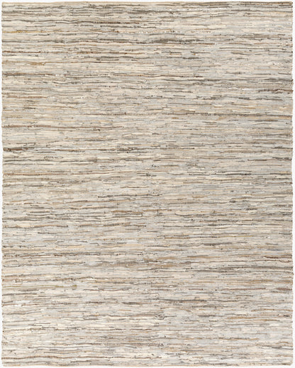 Anthracite ATE-8000 2' x 3' Handmade Accent Rug