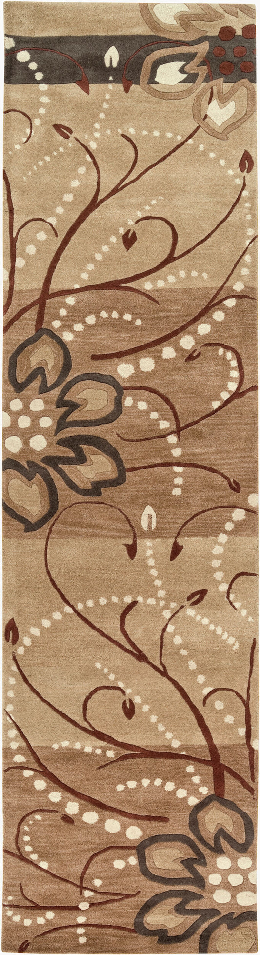 Alfombra de lana hecha a mano Athena ATH-5006 de 3,6 m