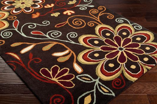 Athena ATH-5037 9ft Square Handmade Wool Area Rug