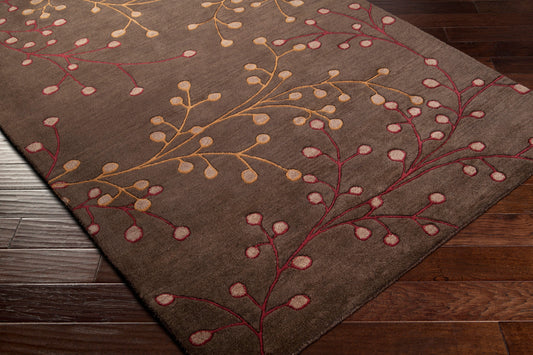 Athena ATH-5052 8ft Square Handmade Wool Area Rug
