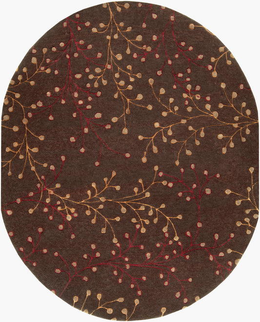 Athena ATH-5052 8' x 10' Oval Handmade Wool Area Rug