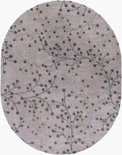 Athena ATH-5055 8' x 10' Oval Handmade Wool Area Rug