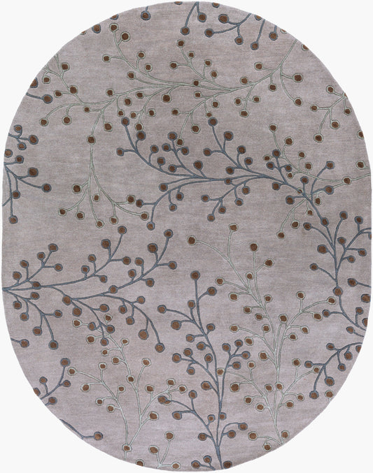 Athena ATH-5055 8' x 10' Oval Handmade Wool Area Rug