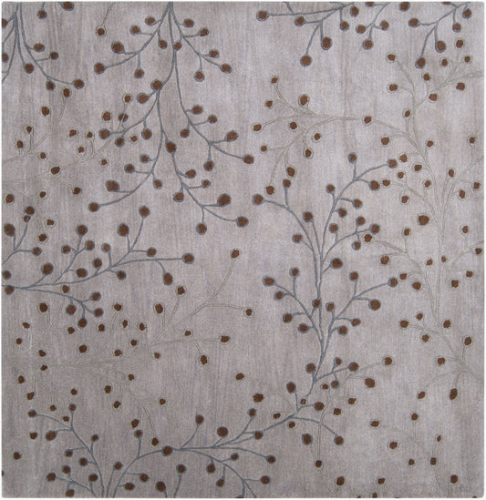 Athena ATH-5055 6ft Square Handmade Wool Area Rug