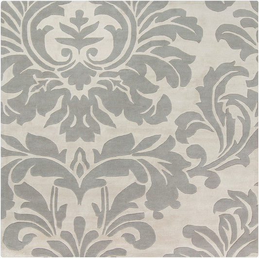 Athena ATH-5073 6ft Square Handmade Wool Area Rug