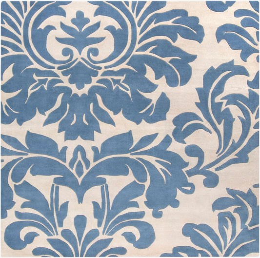 Athena ATH-5076 8ft Square Handmade Wool Area Rug