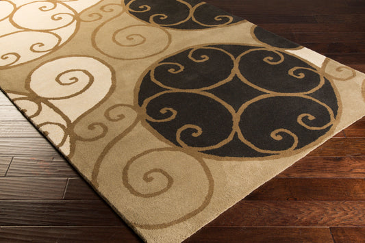 Athena ATH-5111 9ft Square Handmade Wool Area Rug