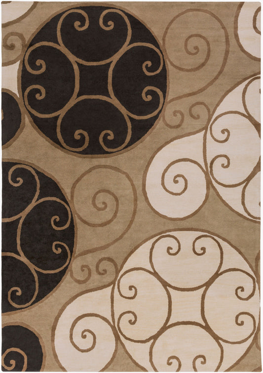Athena ATH-5111 9ft Square Handmade Wool Area Rug