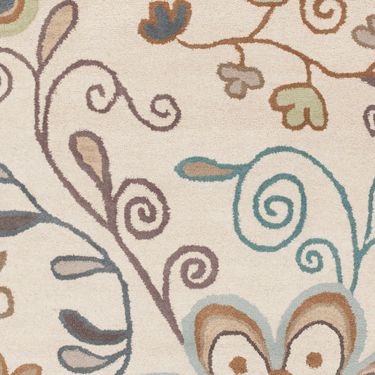 Athena ATH-5123 9ft Square Handmade Wool Area Rug