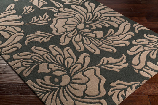 Alfombra de lana hecha a mano Athena ATH-5141 de 2,7 x 3,6 m