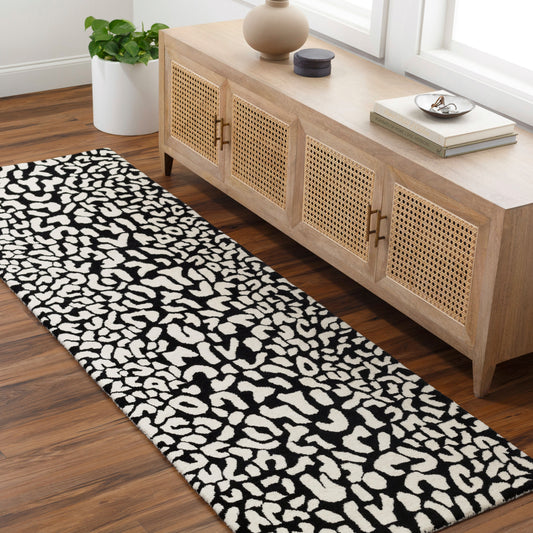 Athena ATH-5169 8ft Runner Handmade Wool Runner Rug