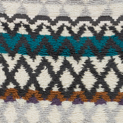 Atticus ATI-1000 2' x 3' Handmade Wool Accent Rug