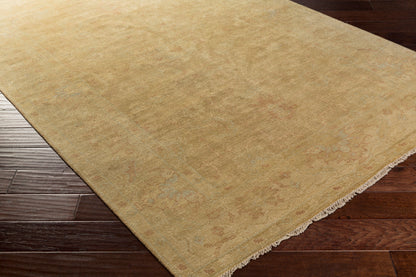 Alfombra antigua de lana ATQ-1001 de 2,44 m x 3,34 m, hecha a mano