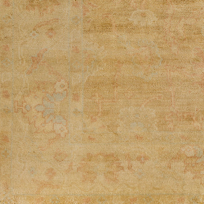 Alfombra antigua de lana ATQ-1001 de 2,44 m x 3,34 m, hecha a mano