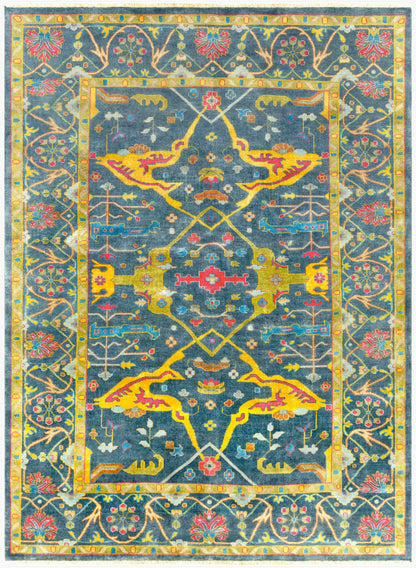 Antique ATQ-1016 3' x 5' Handmade Wool Accent Rug