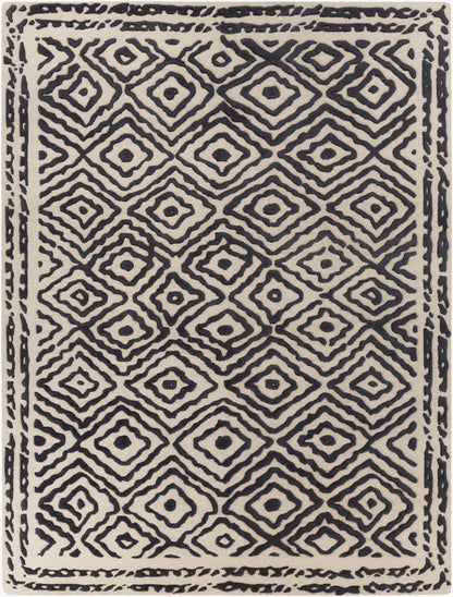 Alfombra de lana hecha a mano Atlas ATS-1001 de 8' x 11'