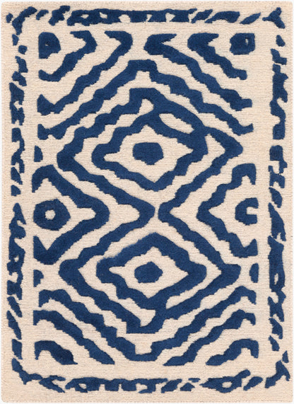 Atlas ATS-1002 2' x 3' Handmade Wool Accent Rug