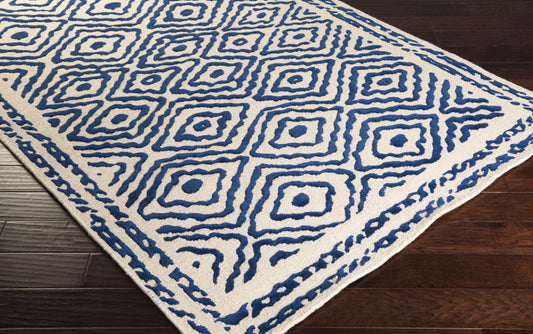 Atlas ATS-1002 3' x 5' Handmade Wool Accent Rug