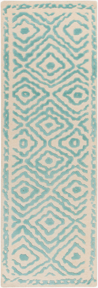 Atlas ATS-1004 8ft Runner Handmade Wool Runner Rug