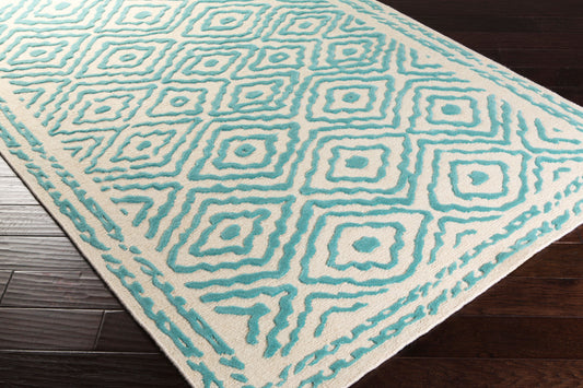 Alfombra de lana hecha a mano Atlas ATS-1004 de 8' x 11'