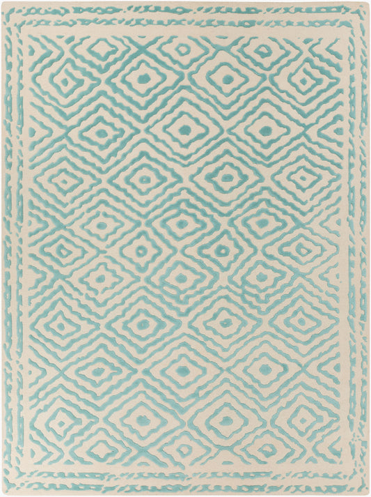 Alfombra de lana hecha a mano Atlas ATS-1004 de 8' x 11'