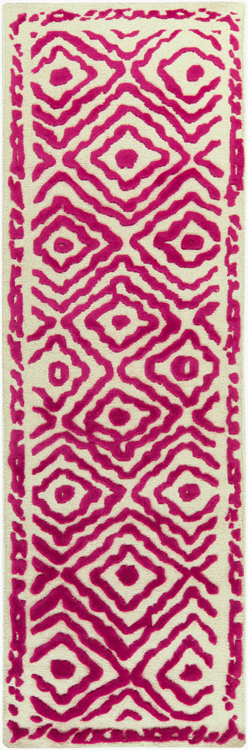 Atlas ATS-1005 8ft Runner Handmade Wool Runner Rug
