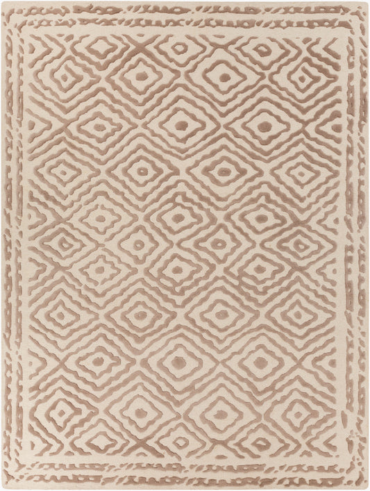 Alfombra de lana hecha a mano Atlas ATS-1006 de 8' x 11'