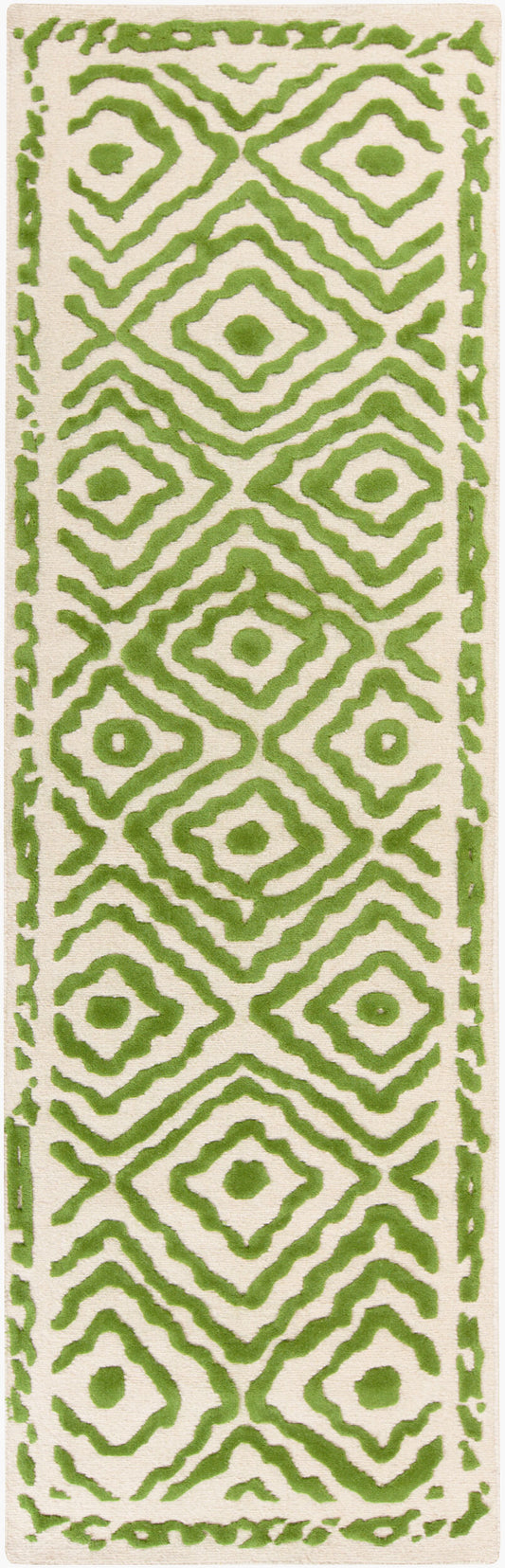 Alfombra de lana hecha a mano Atlas ATS-1009 de 2,4 m