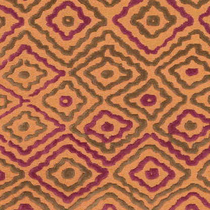 Alfombra de lana hecha a mano Atlas ATS-1014 de 1,52 m x 2,44 m