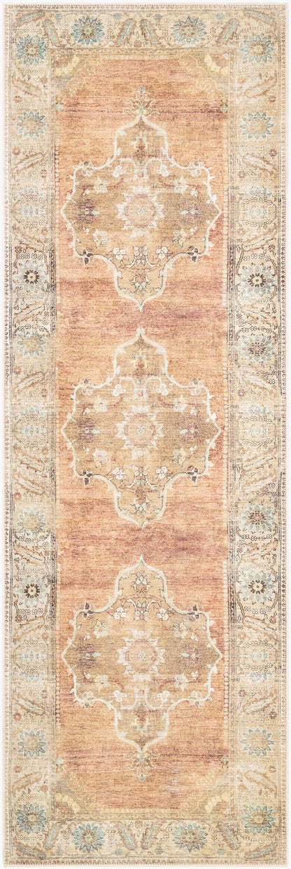 Antiquity AUY-2304 7ft Runner Machine Woven Runner Rug