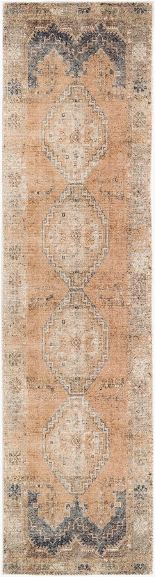 Antiquity AUY-2305 7ft Runner Machine Woven Runner Rug