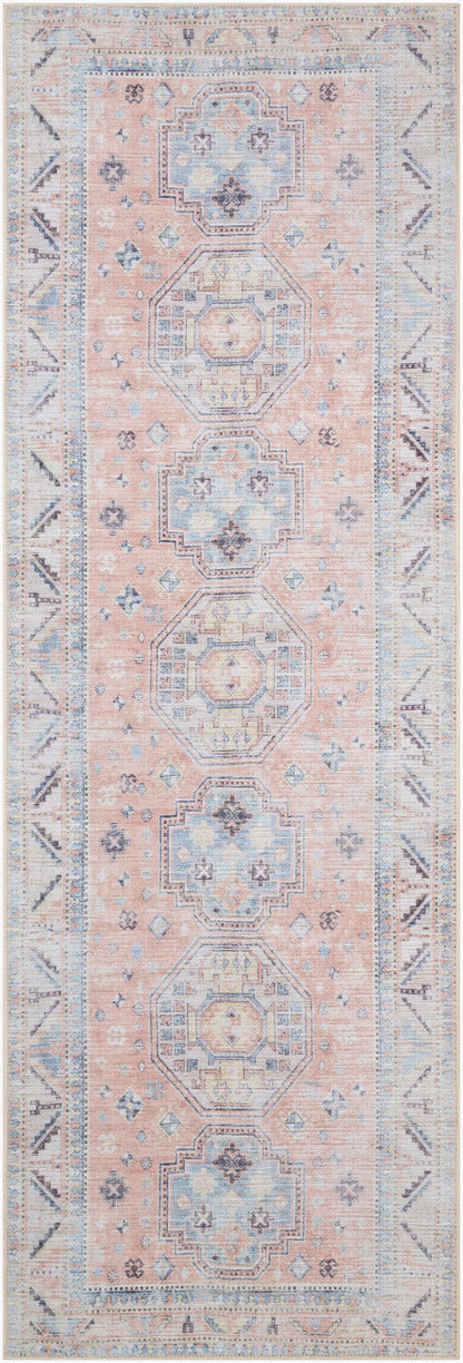 Alfombra de corredor tejida a máquina Antiquity AUY-2306 de 7 pies