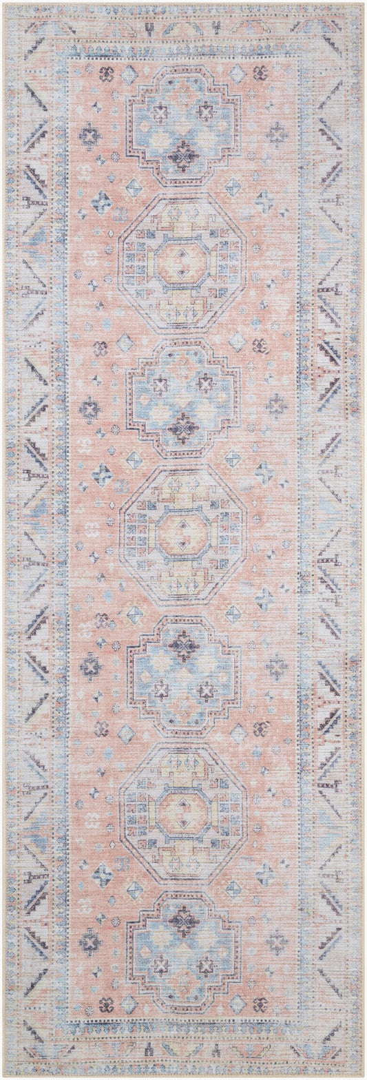 Alfombra de corredor tejida a máquina Antiquity AUY-2306 de 7 pies