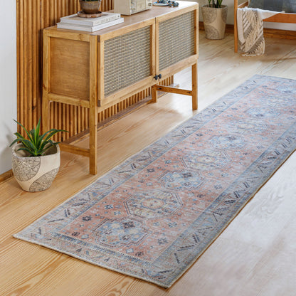 Antiquity AUY-2306 10ft Runner Machine Woven Runner Rug