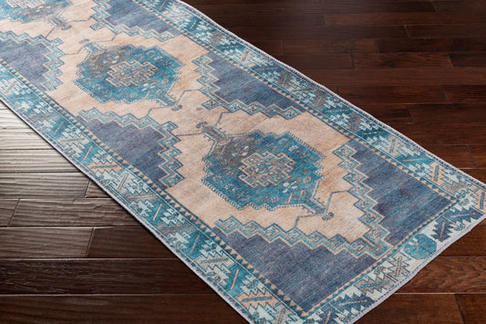 Alfombra de corredor tejida a máquina Antiquity AUY-2307 de 12 pies