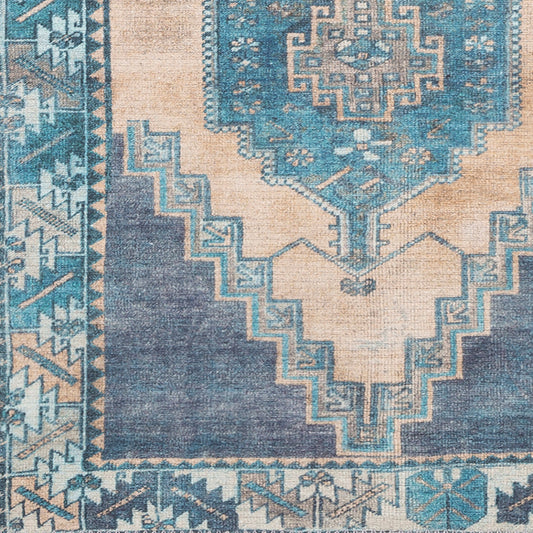 Alfombra de corredor tejida a máquina Antiquity AUY-2307 de 7 pies