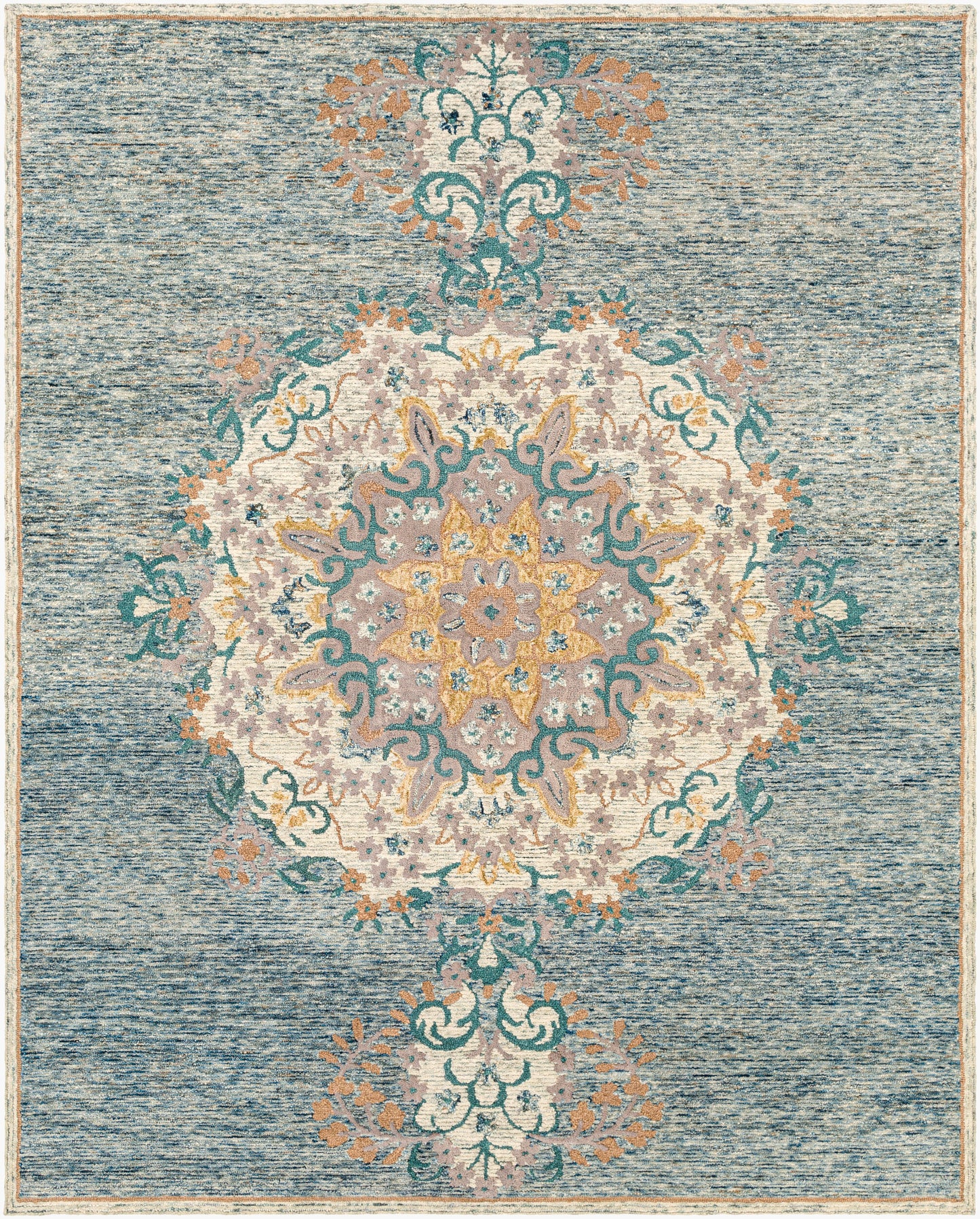 Avon AVO-2300 8' x 10' Handmade Wool Area Rug