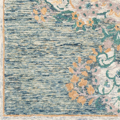Alfombra decorativa de lana hecha a mano Avon AVO-2300 de 2' x 3'