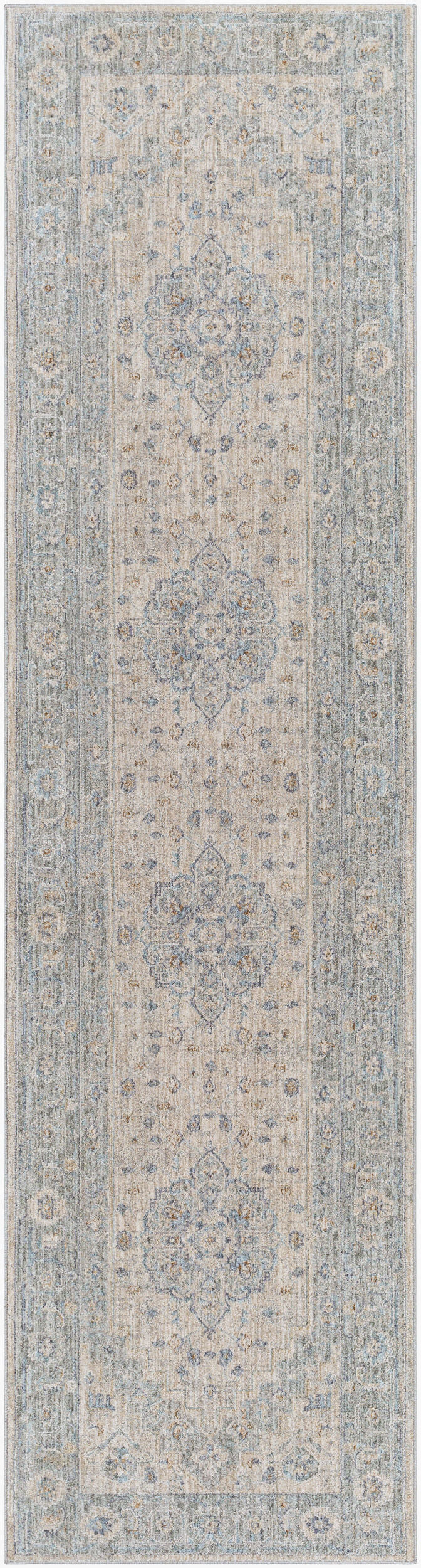 Avant Garde AVT-2302 10ft Runner Machine Woven Runner Rug