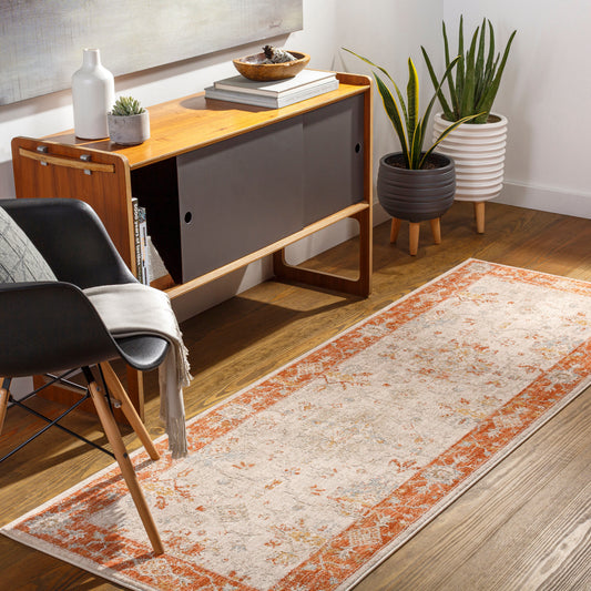 Avant Garde AVT-2312 7ft Runner Machine Woven Runner Rug